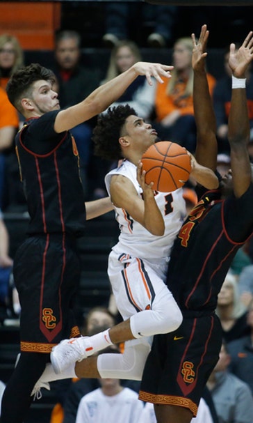 Metu leads No. 22 USC past Oregon State, 70-63 (Dec 28, 2016)